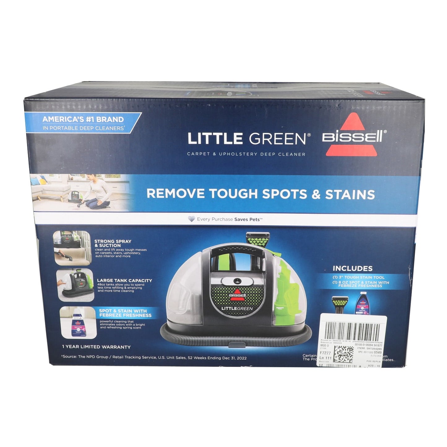 BISSELL Little Green Portable Deep Cleaner 3369