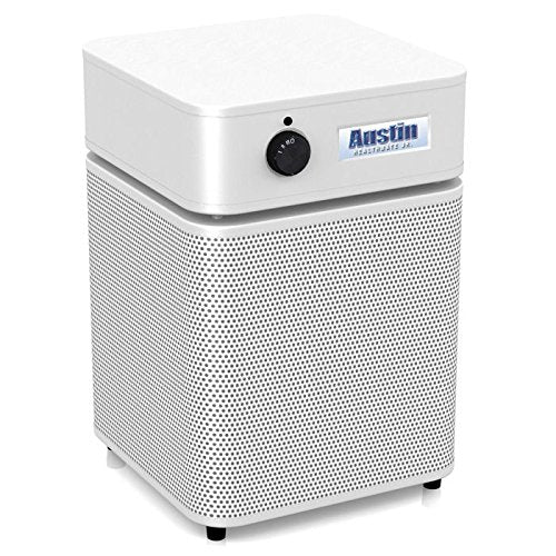Austin Air Junior Compact Room Air Purifier, White