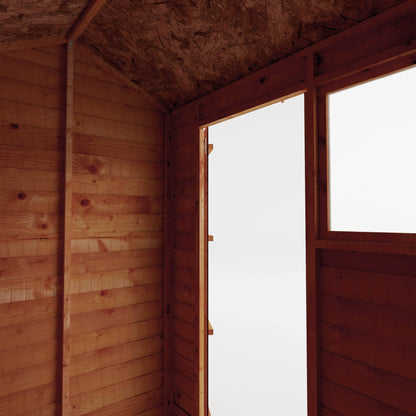 6 x 4 Ft Overlap Reverse Apex Shed