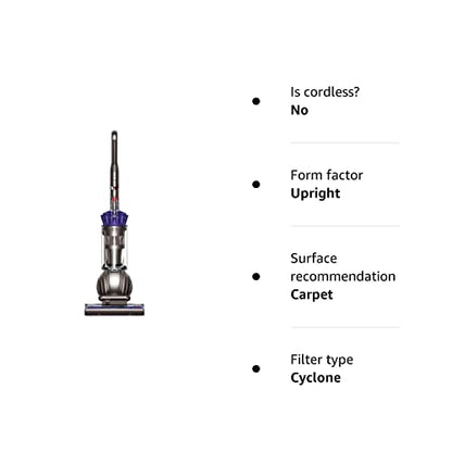 Ball Animal Origin Upright Vacuum Cleaner - Silver