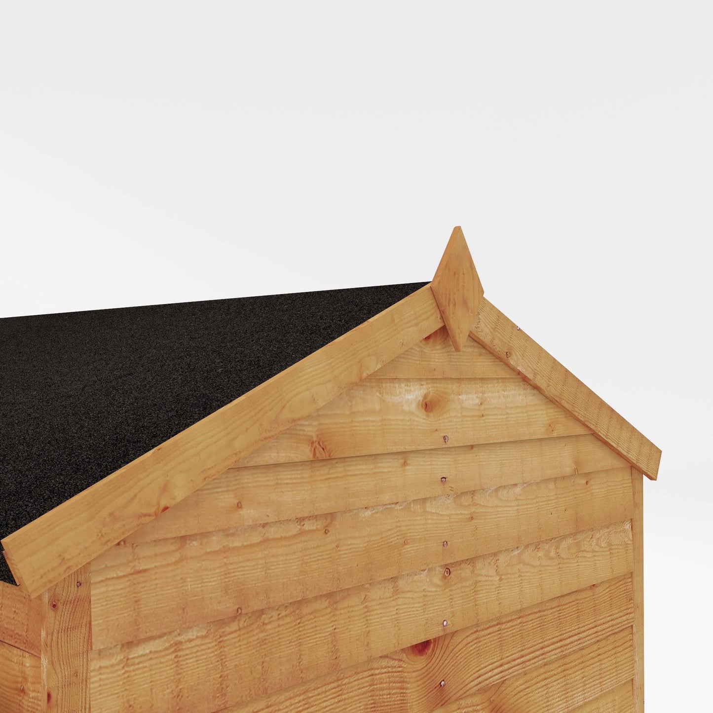 6 x 4 Ft Overlap Reverse Apex Shed