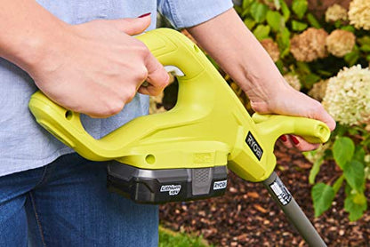 18V One+ Cordless 33cm Lawnmower & 23cm Grass Trimmer (1 x 5.0Ah)