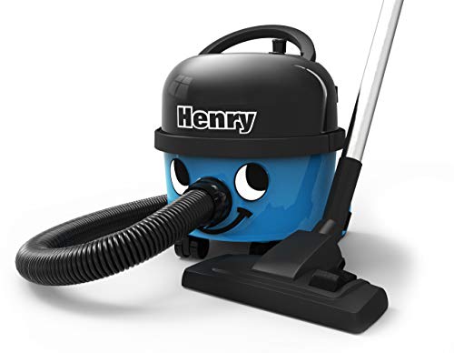 Henry HVR160 Bagged Cylinder Vacuum Cleaner 1.6 gal 620W 16.5 lb Black/Blue