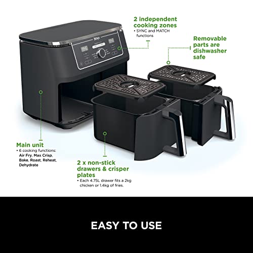 AF400UK Foodi Max Dual Zone Air Fryer