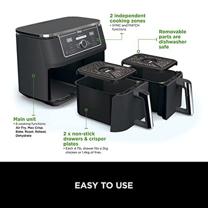 AF400UK Foodi Max Dual Zone Air Fryer