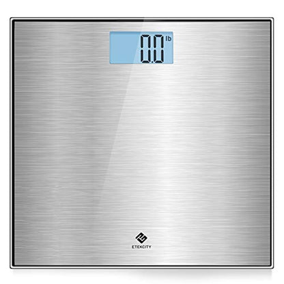 Etekcity Apex HR Smart Fitness Scale Wi-Fi Body Weight BMI Body Fat Muscle Mass Heart Rate TFT Display Tempered Glass 400 lb