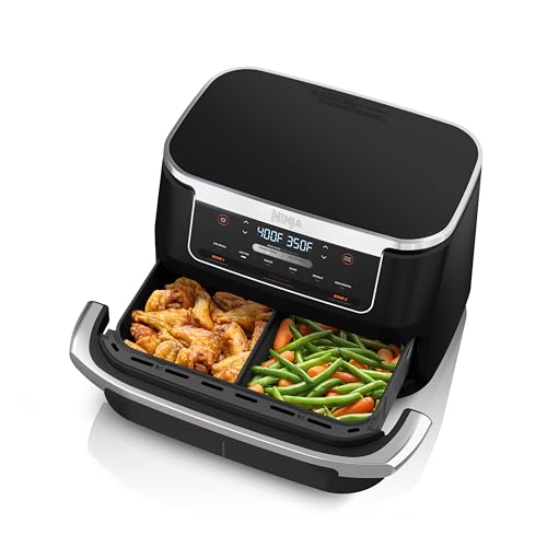 DZ071 Foodi 6-in-1 DualZone FlexBasket Air Fryer