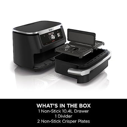 AF500UK Foodi FlexDrawer 10.4L Air Fryer - Black