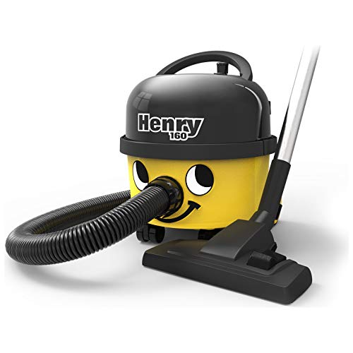 Henry HVR160 Bagged Cylinder Vacuum Cleaner 1.6 gal 620W 16.5 lb Black/Blue