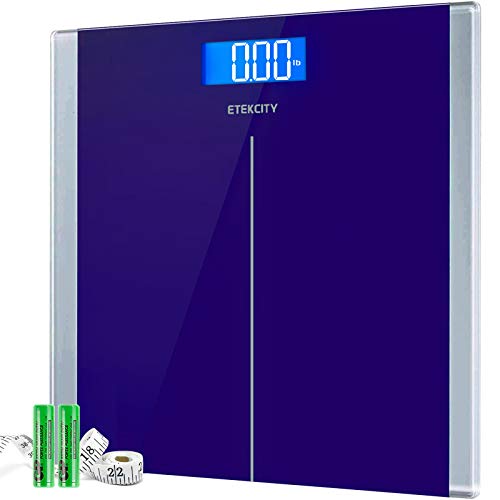 Etekcity Apex HR Smart Fitness Scale Wi-Fi Body Weight BMI Body Fat Muscle Mass Heart Rate TFT Display Tempered Glass 400 lb