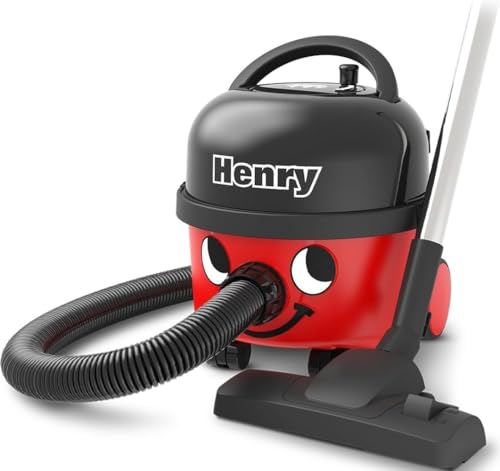 Henry HVR160 Bagged Cylinder Vacuum Cleaner 1.6 gal 620W 16.5 lb Black/Blue
