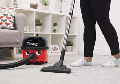 Numatic Henry HVR160-11 Bagged Cylinder Vacuum Cleaner 1.6 gal 620W 33 ft Cord 16.5 lb