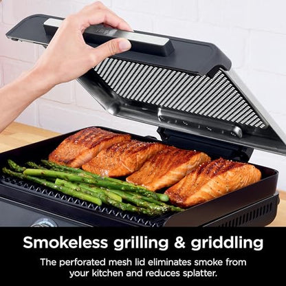 GR101 Sizzle Smokeless Indoor Grill & Griddle