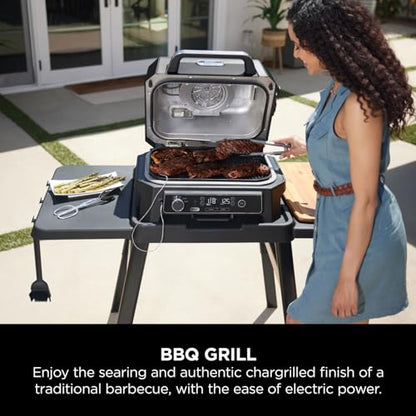 OG850UK Woodfire Pro XL Electric BBQ Grill & Smoker
