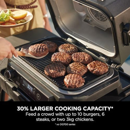 Woodfire Pro XL Electric BBQ Grill & Smoker with Digital Probe