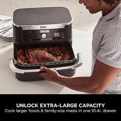 AF500UK Foodi FlexDrawer 10.4L Air Fryer - Black