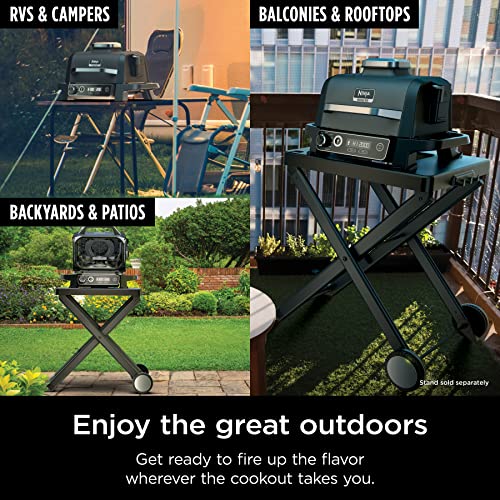 Woodfire Pro 7-in-1 Grill & Smoker with Thermometer