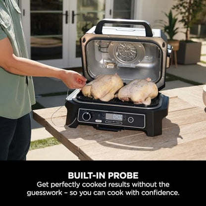 OG850UK Woodfire Pro XL Electric BBQ Grill & Smoker