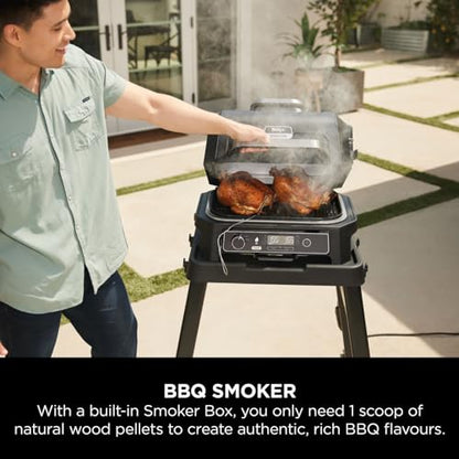 Woodfire Pro XL Electric BBQ Grill & Smoker with Digital Probe