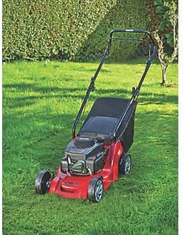 Mountfield HP164 15 in Hand Propelled Gas Rotary Lawn Mower 100cc 40L Bag
