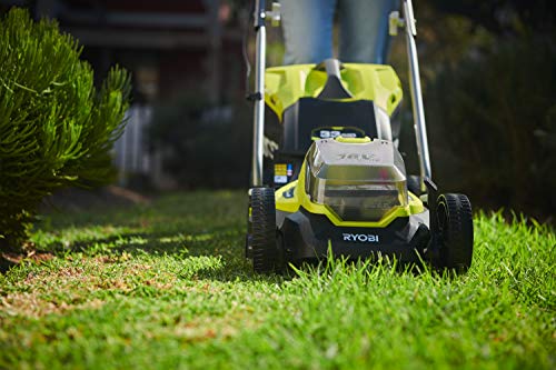 18V One+ Cordless 33cm Lawnmower & 23cm Grass Trimmer (1 x 5.0Ah)