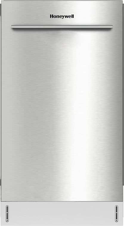 Honeywell 18-Inch Dishwasher 8 Place Settings 6 Wash Programs Stainless Steel Tub Energy Star