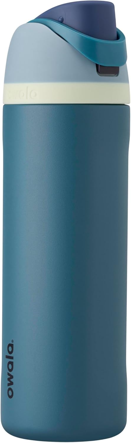 Owala FreeSip Insulated Stainless Steel Water Bottle with Straw BPA-Free 24 oz