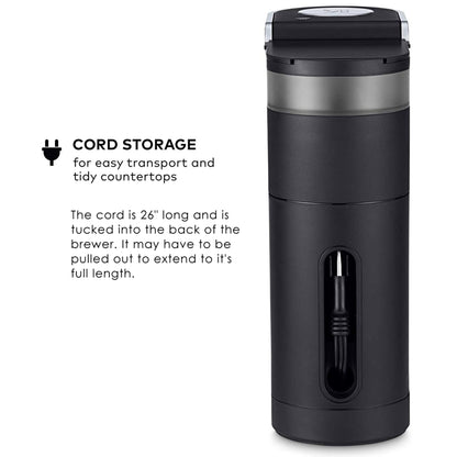 K-Mini Single Serve K-Cup Pod Coffee Maker, 6 to 12oz Brew size