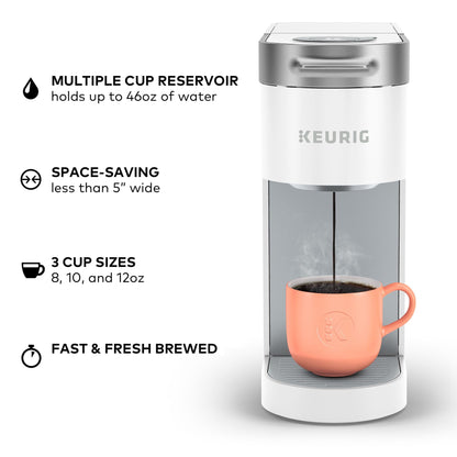 K-Slim Single Serve K-Cup Pod Coffee Maker, Multistream Technology
