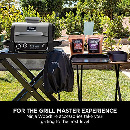 Woodfire OG701UK Electric BBQ Grill & Smoker - Black