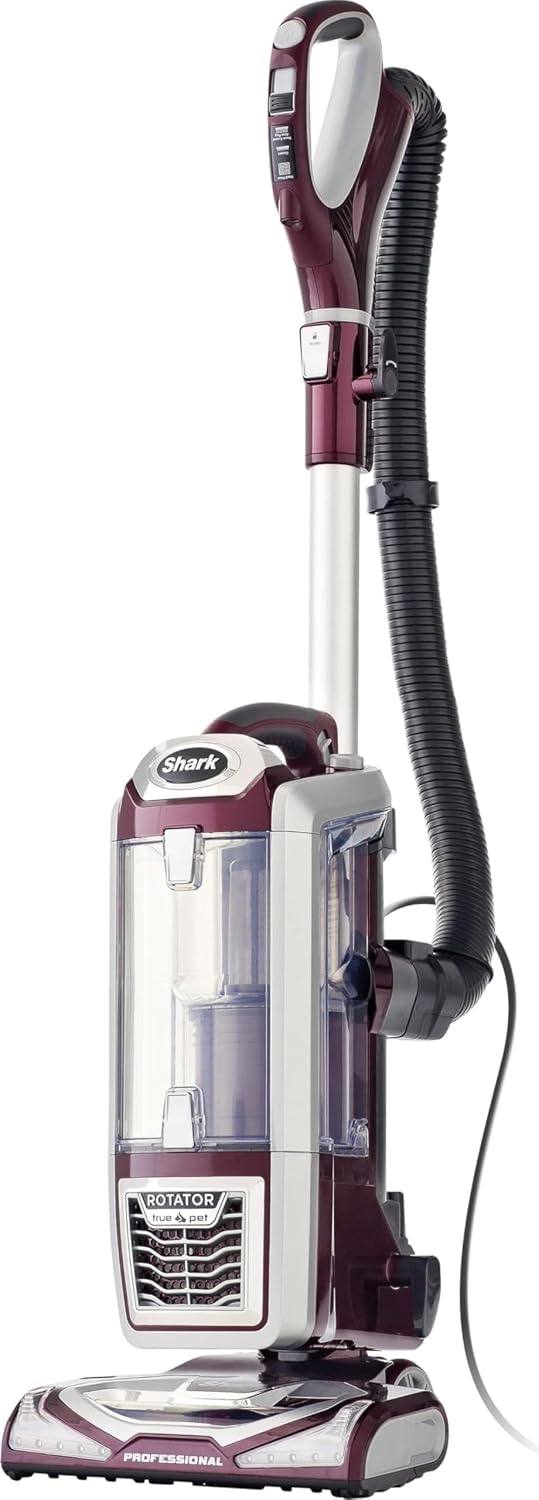 Shark Rotator Powered Lift-Away TruePet Upright Vacuum HEPA Filter 0.88 qt Dust Cup LED Headlights Pet Power Brush Crevice Tool 15.4 lb NV752