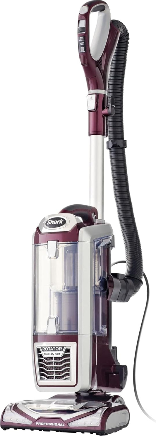 Shark Rotator Powered Lift-Away TruePet Upright Vacuum HEPA Filter 0.88 qt Dust Cup LED Headlights Pet Power Brush Crevice Tool 15.4 lb NV752