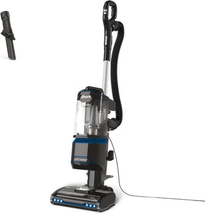 Shark NV602UK Lift-Away Upright Vacuum Anti-Allergen LED Headlights 1.1 L 8m Cord 750W 11.5 lb Blue/Black