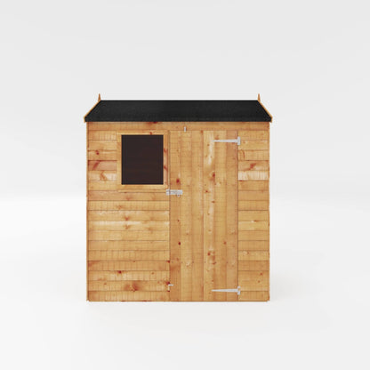 6 x 4 Ft Overlap Reverse Apex Shed