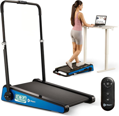 LifePro PacerMini Compact Walking Pad Treadmill with Incline Under Desk Portable Quiet Electric 3 MPH 220 lb Capacity