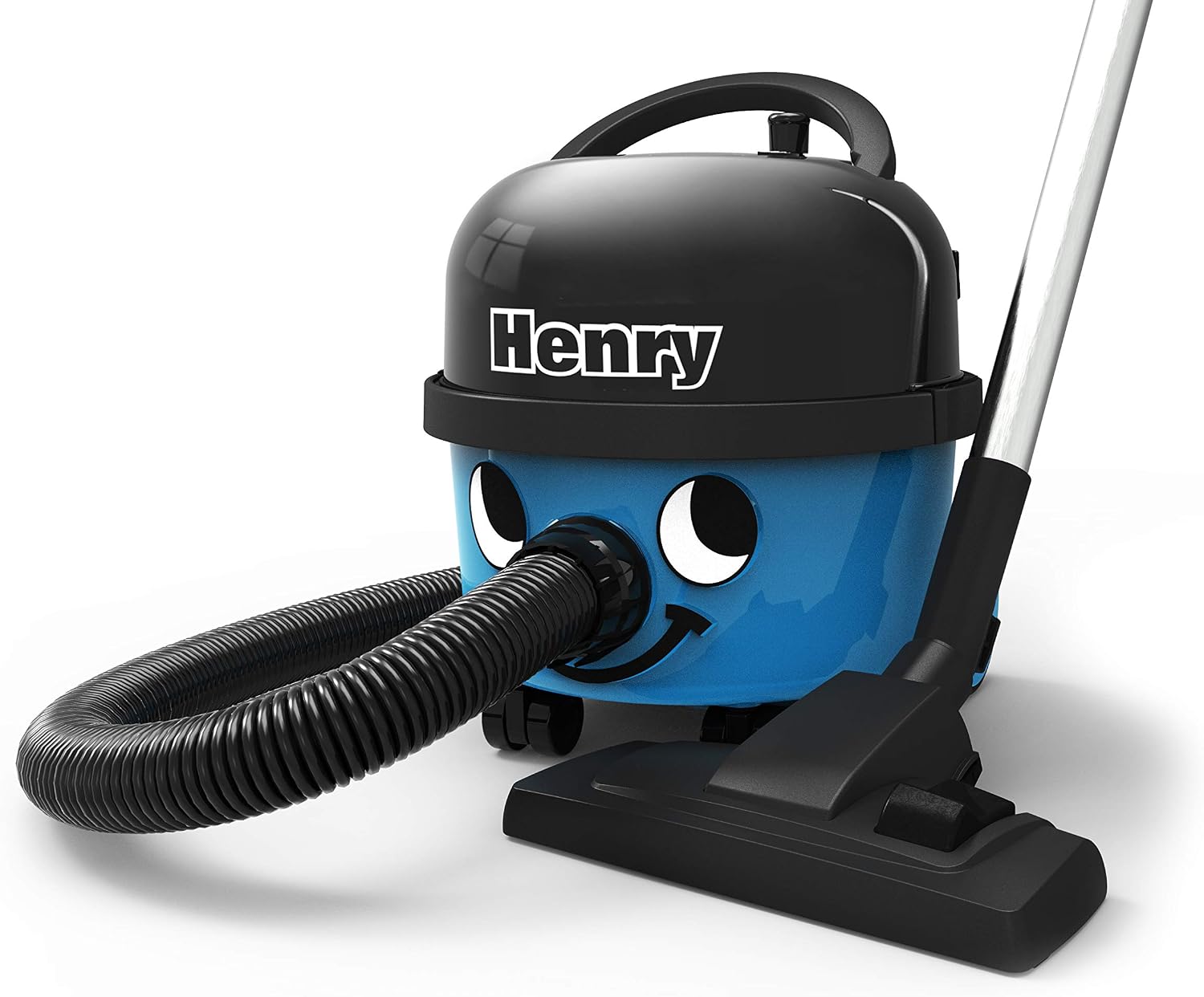 Henry HVR160 Bagged Cylinder Vacuum Cleaner 1.6 gal 620W 16.5 lb Black/Blue
