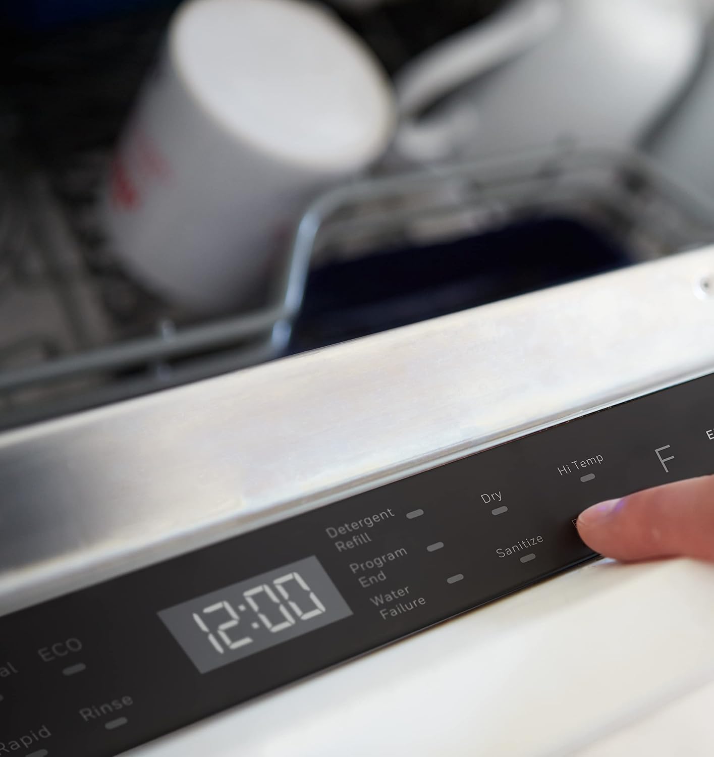 Honeywell 18-Inch Dishwasher 8 Place Settings 6 Wash Programs Stainless Steel Tub Energy Star