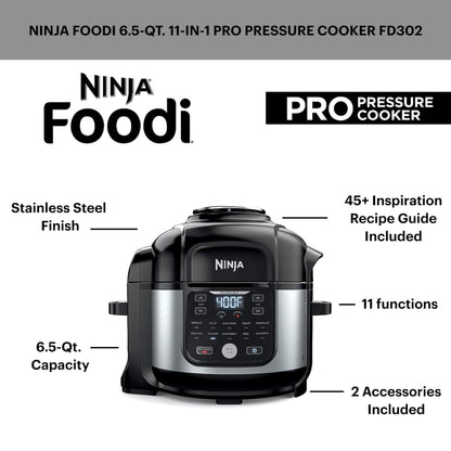 FD302 Foodi 11-in-1 Pro 6.5 qt