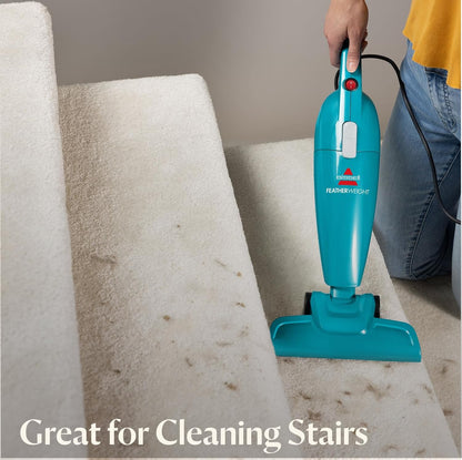Bissell Featherweight Stick Lightweight Bagless Vacuum and Electric Broom with Crevice Tool 0.67 L Dirt Cup 15 ft Cord 2.6 lb 2033