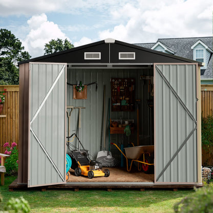 Outdoor Storage Shed, 6.4x4 FT