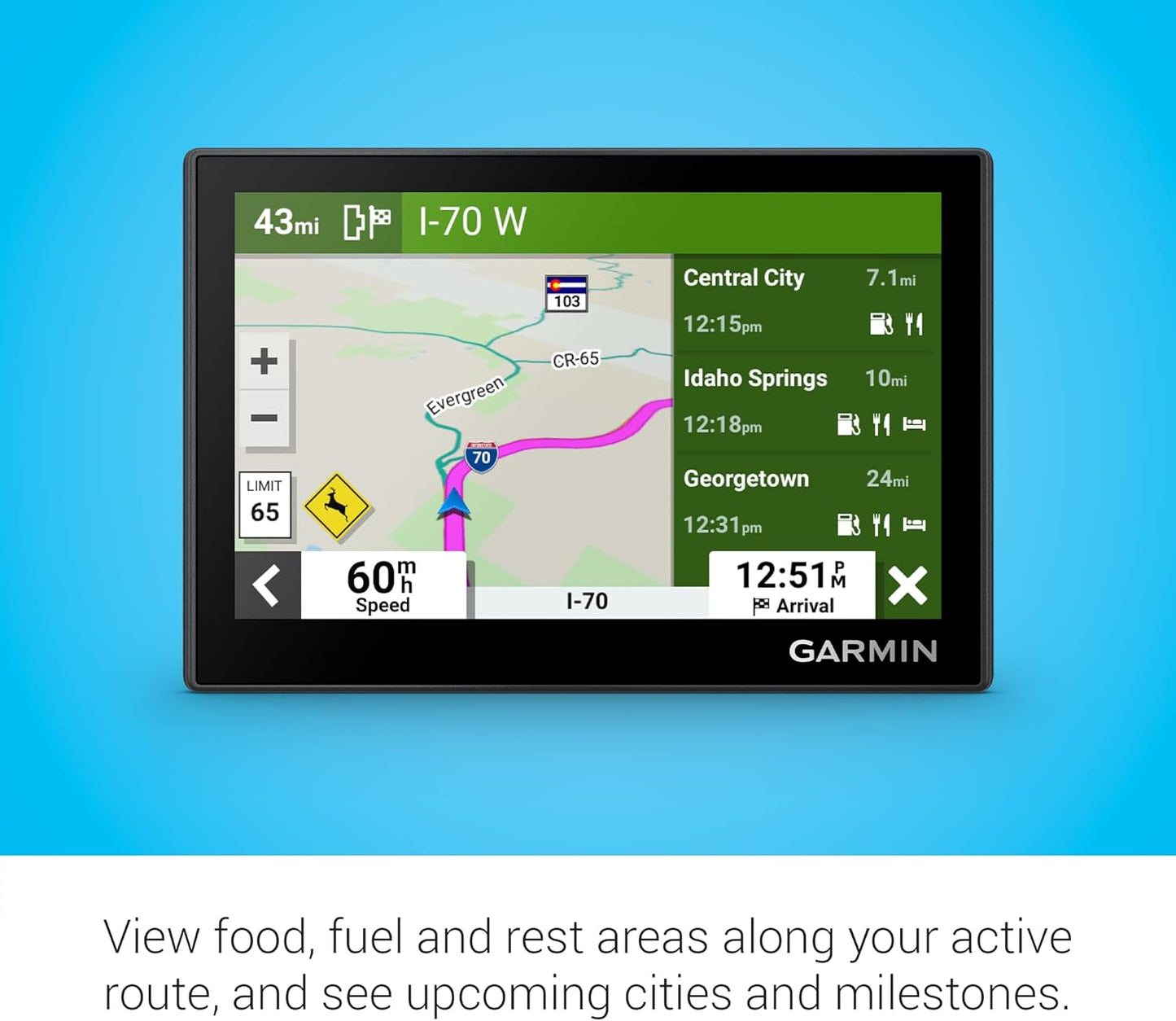 Garmin Drive 53 GPS Navigator 5 Inch Touchscreen with Driver Alerts and North America Maps