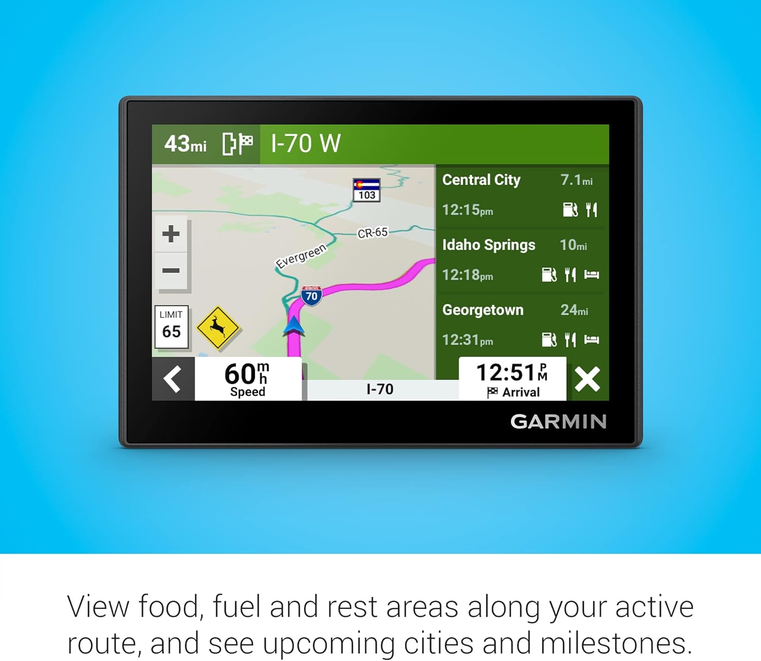 Garmin Drive 53 GPS Navigator 5 Inch Touchscreen with Driver Alerts and North America Maps
