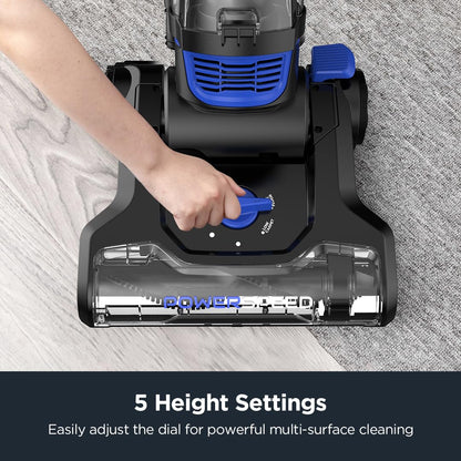 Lightweight Powerful Upright Vacuum Cleaner for Carpet and Hard Floor