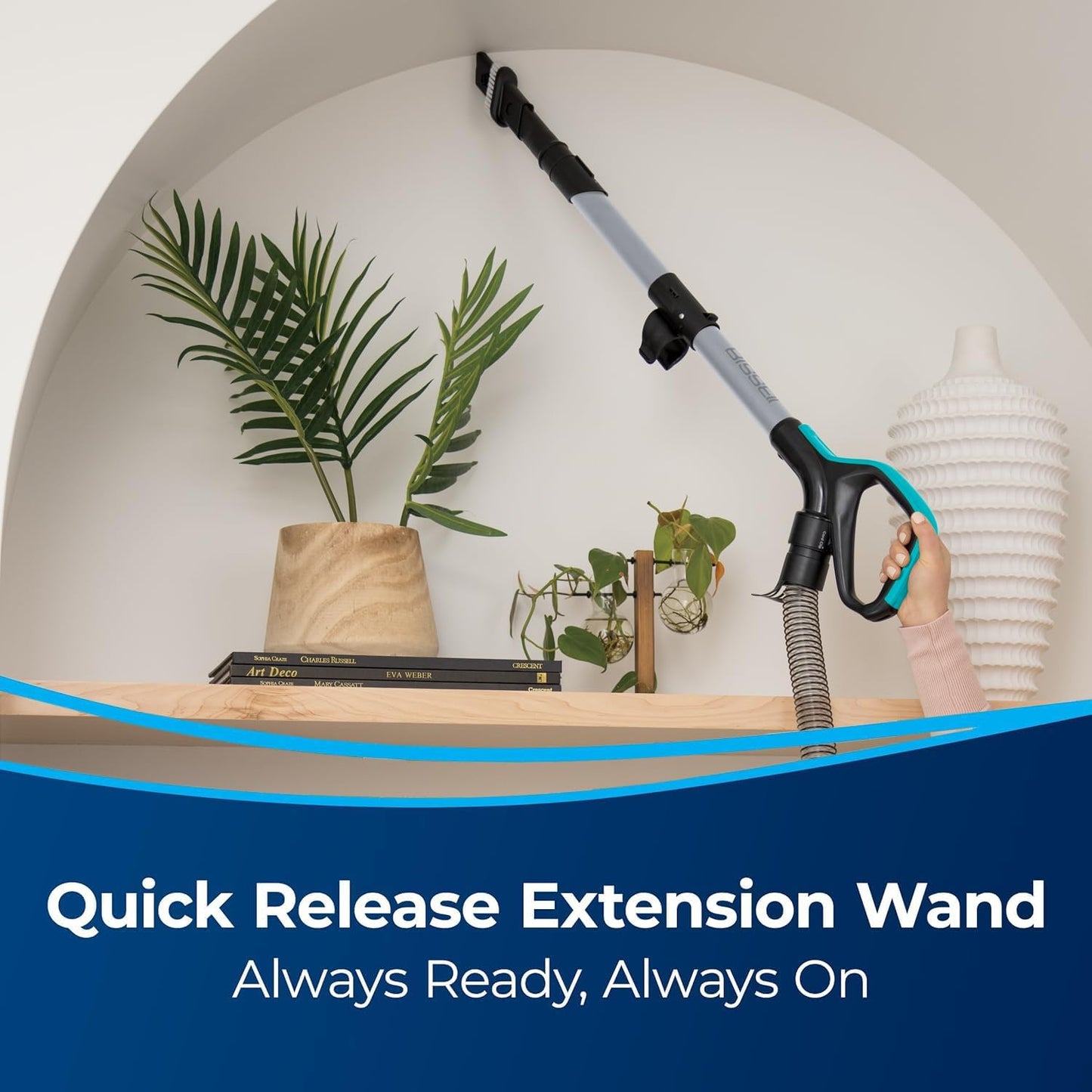 Bissell CleanView Swivel Pet Reach Upright Vacuum Quick Release Wand Triple Action Brush Roll 1.06 qt 18.4 lb 3198A