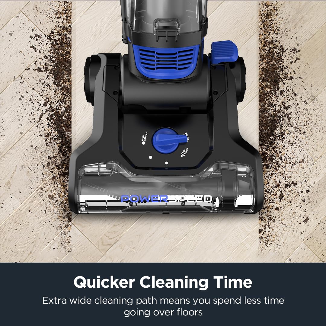 Lightweight Powerful Upright Vacuum Cleaner for Carpet and Hard Floor