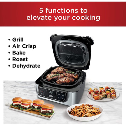 AG301 Foodi 5-in-1 Indoor Electric Grill with Air Fry