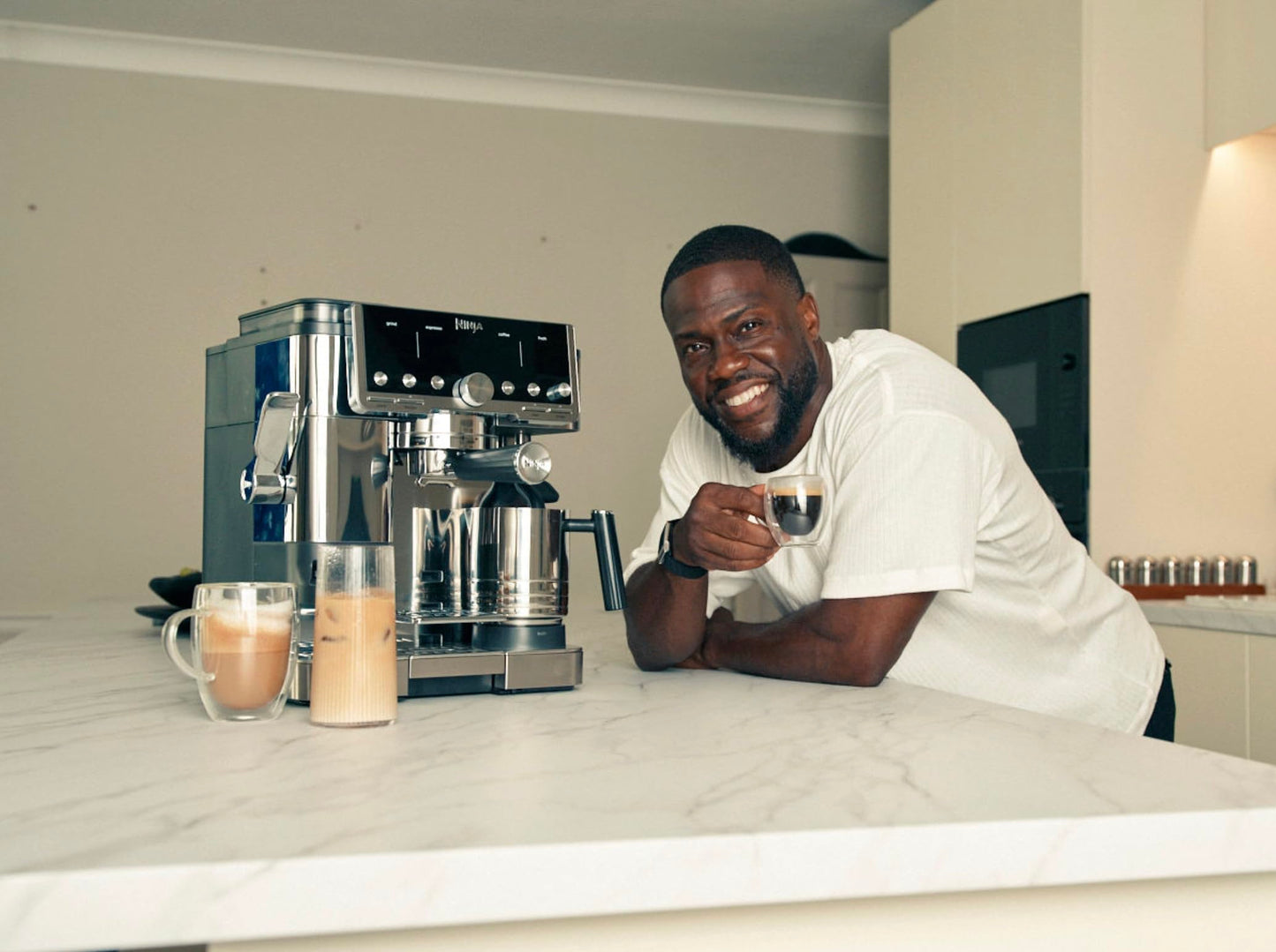 Luxe Café Premier 3-in-1 Espresso Machine, Drip Coffee