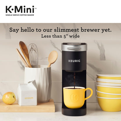 K-Mini Single Serve K-Cup Pod Coffee Maker, 6 to 12oz Brew size