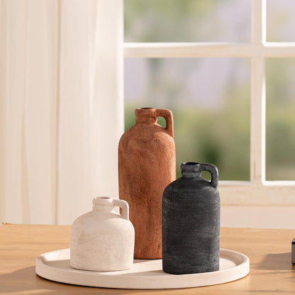 Ceramic Vase Set of 3 – Modern Rustic Farmhouse