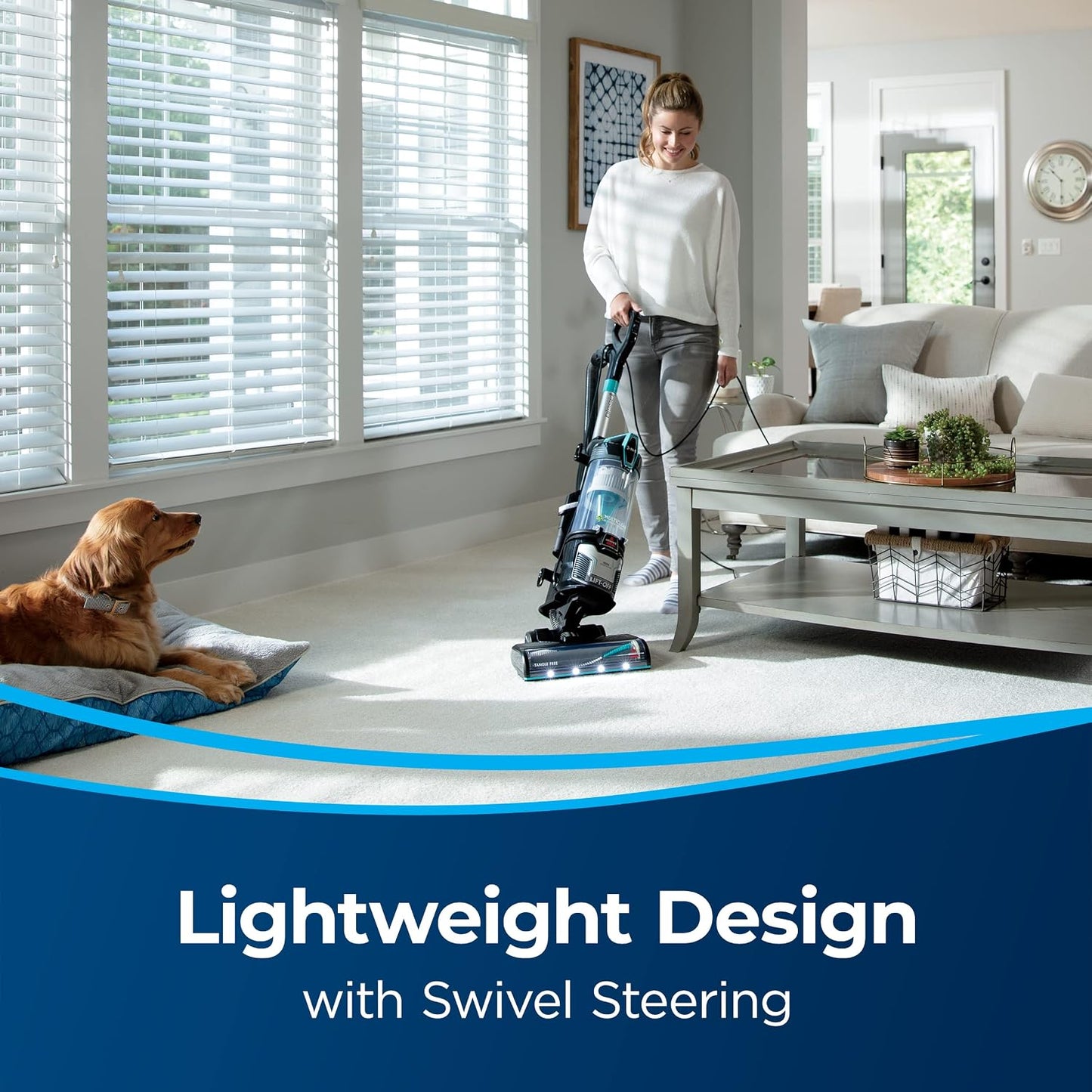 Bissell MultiClean Allergen Lift-Off Pet Vacuum HEPA Sealed System Tangle-Free 2998